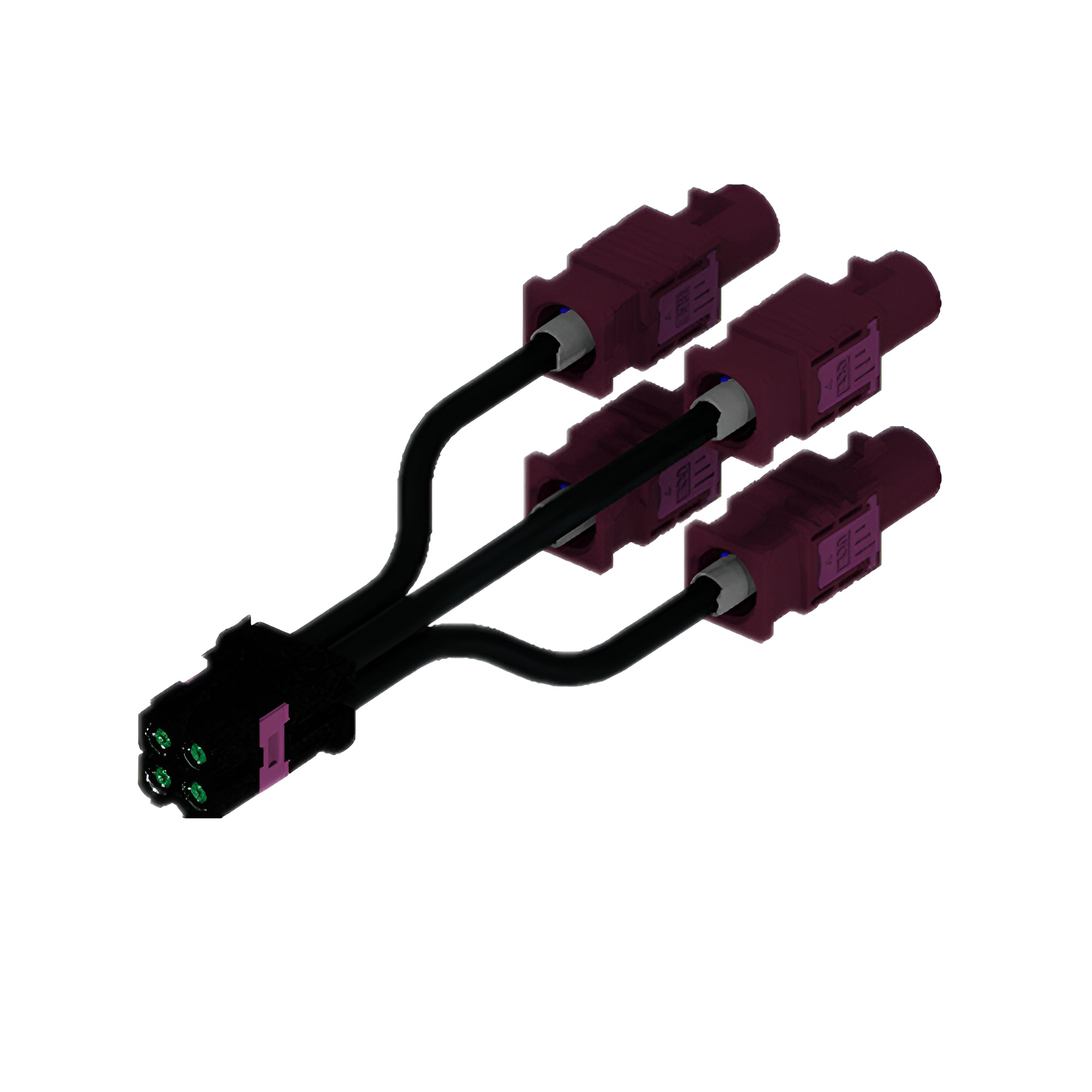 Mini fakra 4 in 1線束