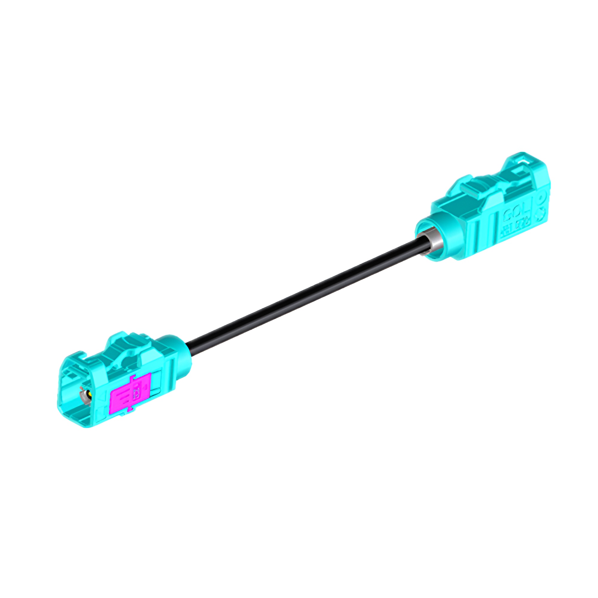 不防水兩端直母Fakra線束