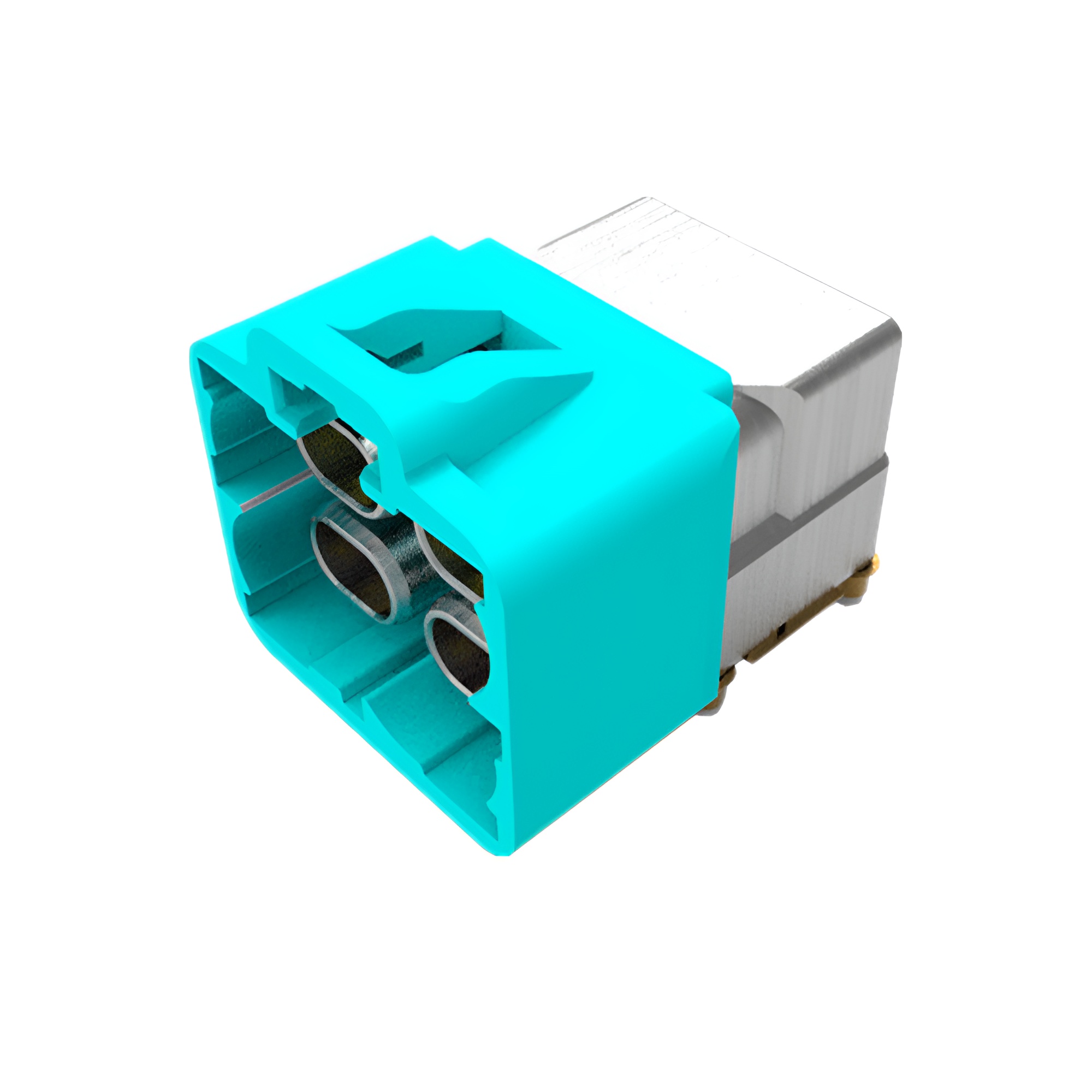 四胞線端板端以太網(wǎng)連接器