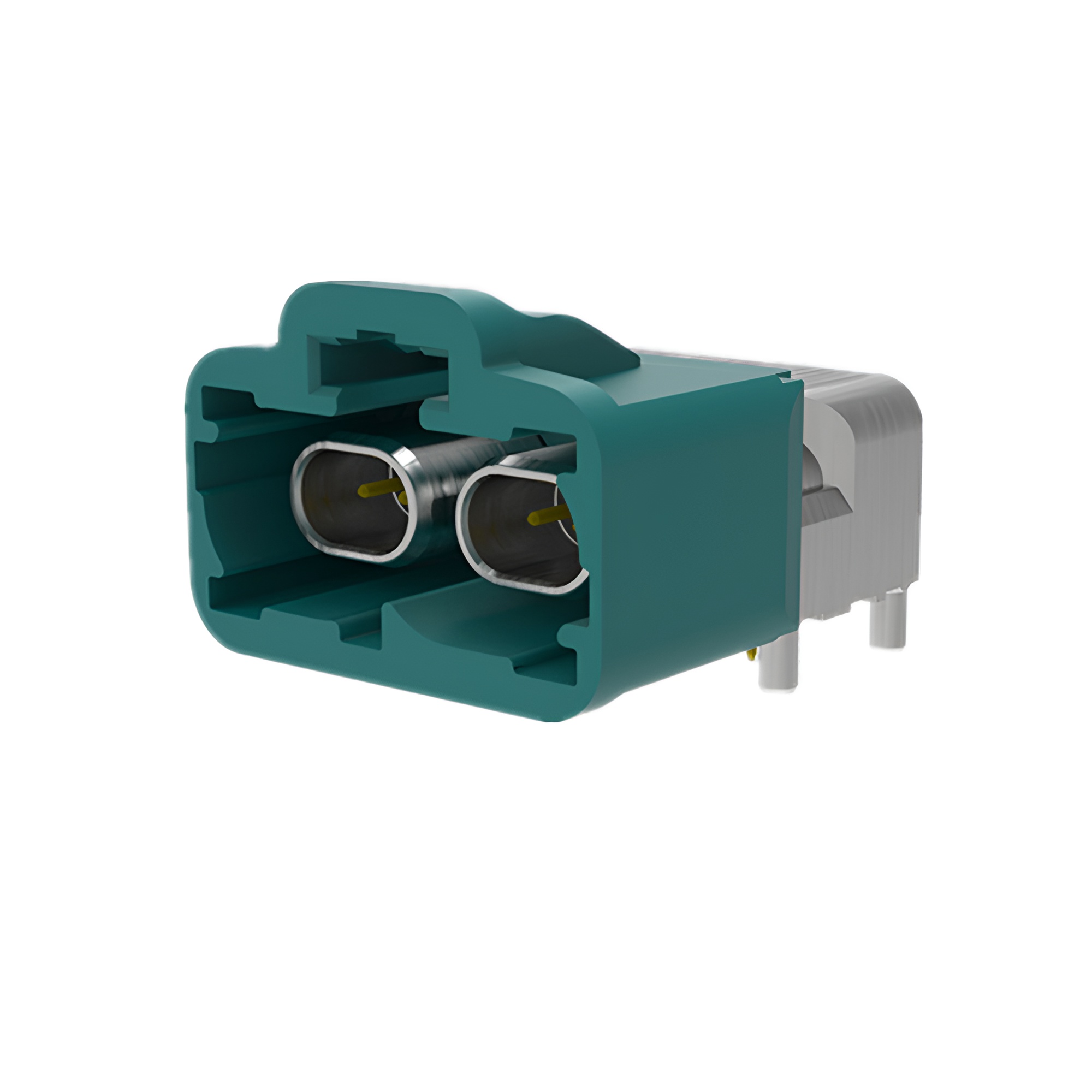 非防水以太網(wǎng)板端雙胞連接器